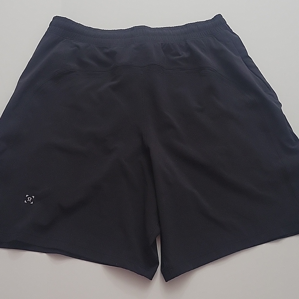 Lululemon Mens Bowline Shorts Medium Black Like New 7" Inseam - Picture 5 of 6